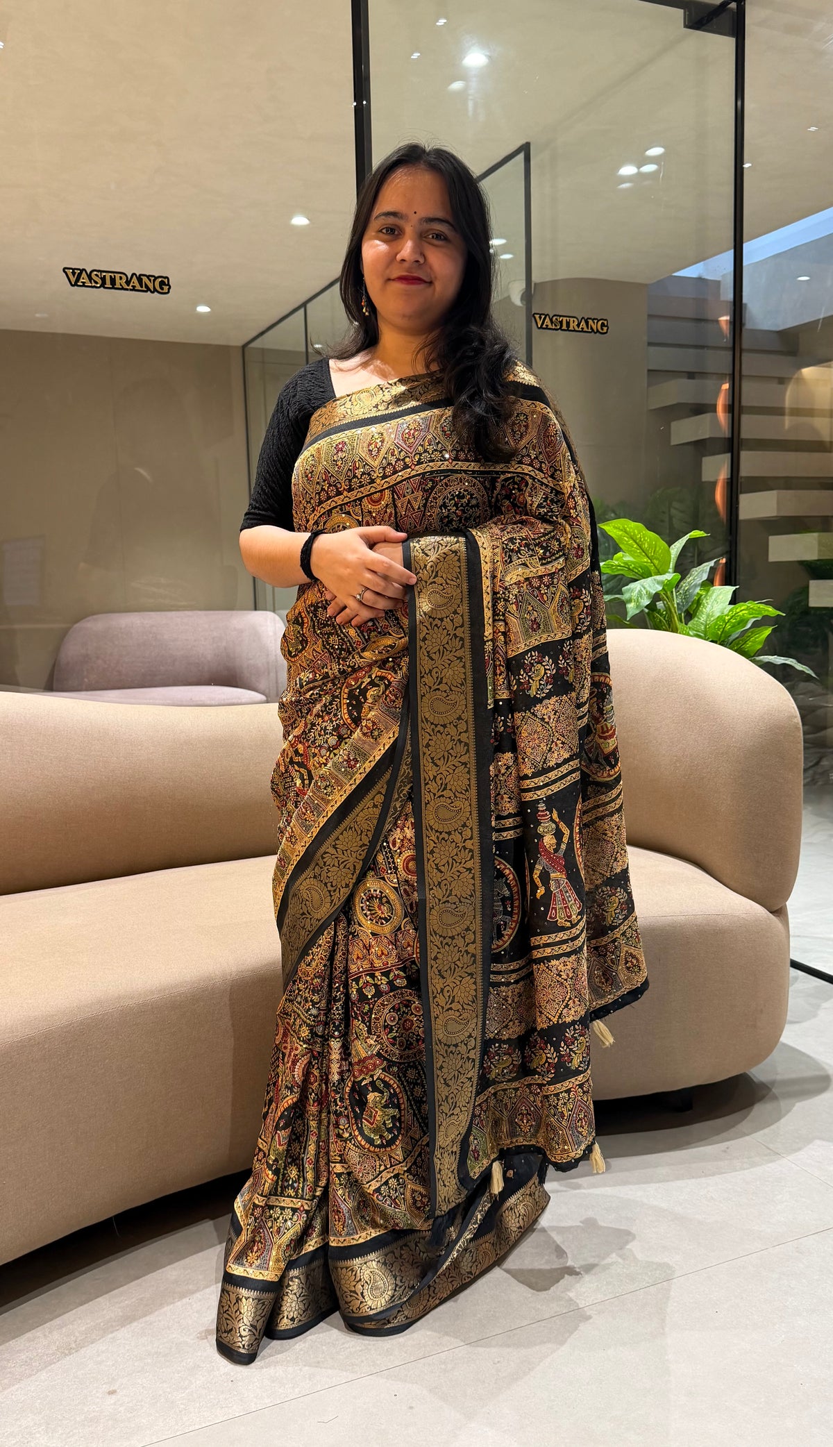 Traditional Festive Wear Soft Silk Sequence Work Jacquard Border Fancy Saree With Blouse Piece