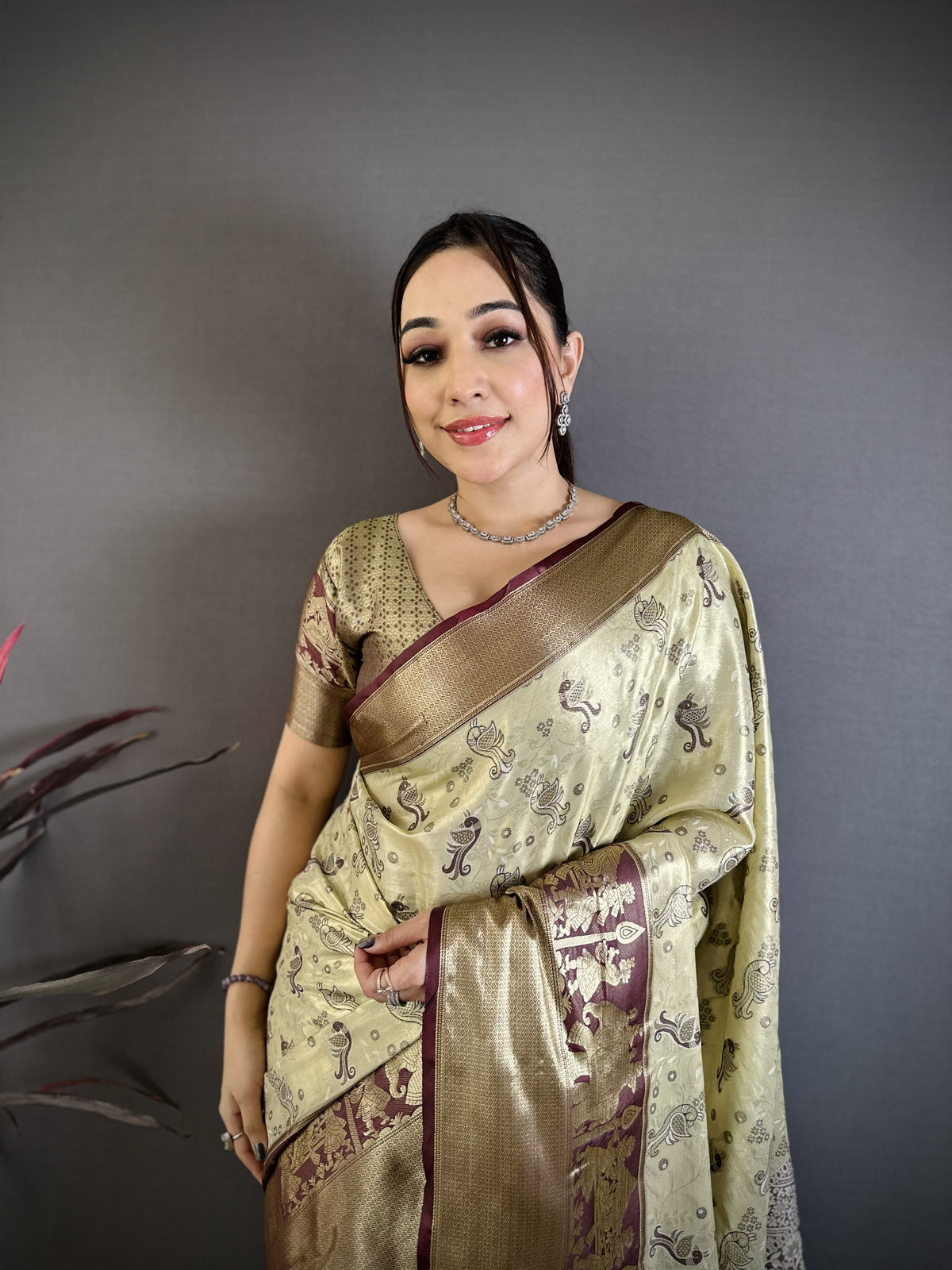 Splendorous Wedding Wear Kanjivaram Silk Rich Pallu With Jacquard Border Designer Sarre For Weeding