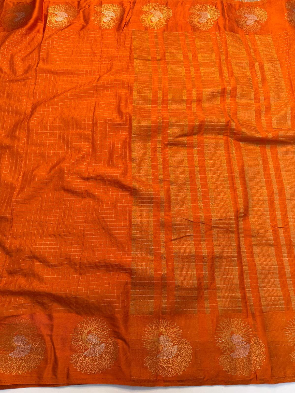 Captivating Party Wear Cotton Jacquard Border Rich Pallu Fancy Saree With Blouse Piece