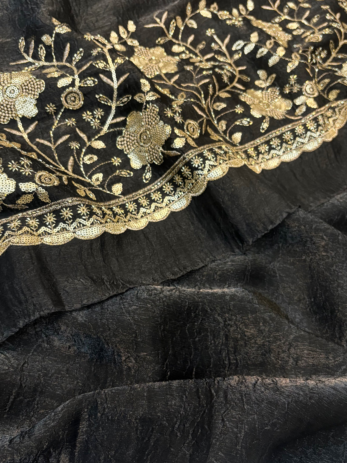 Mellifluous Festival Wear Silk Designer Saree With Heavy Beads Work Blouse Piece