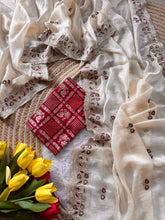 Load image into Gallery viewer, Graceful Function Wear Satin Silk Embroidery n Diamond Work Fancy Designer Saree With Blissful Blouse Piece
