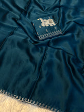 Load image into Gallery viewer, Delightful Festive Wear Soft Rangoli Silk Embroidery Work Fancy Saree With Blouse Piece
