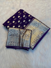 Load image into Gallery viewer, Charming Function Wear Viscose Georgette Jacquard Weaving Work Fancy Saree With Blouse Piece
