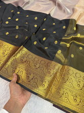 Load image into Gallery viewer, Luxury Wedding Wear Soft Silk Jacquard Border Butti Design Saree With Blouse Piece
