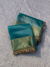 Load image into Gallery viewer, Heritage Festival Wear Banarasi Tissue Silk Jacquard n Heavy Lace Work Fancy Designer Saree
