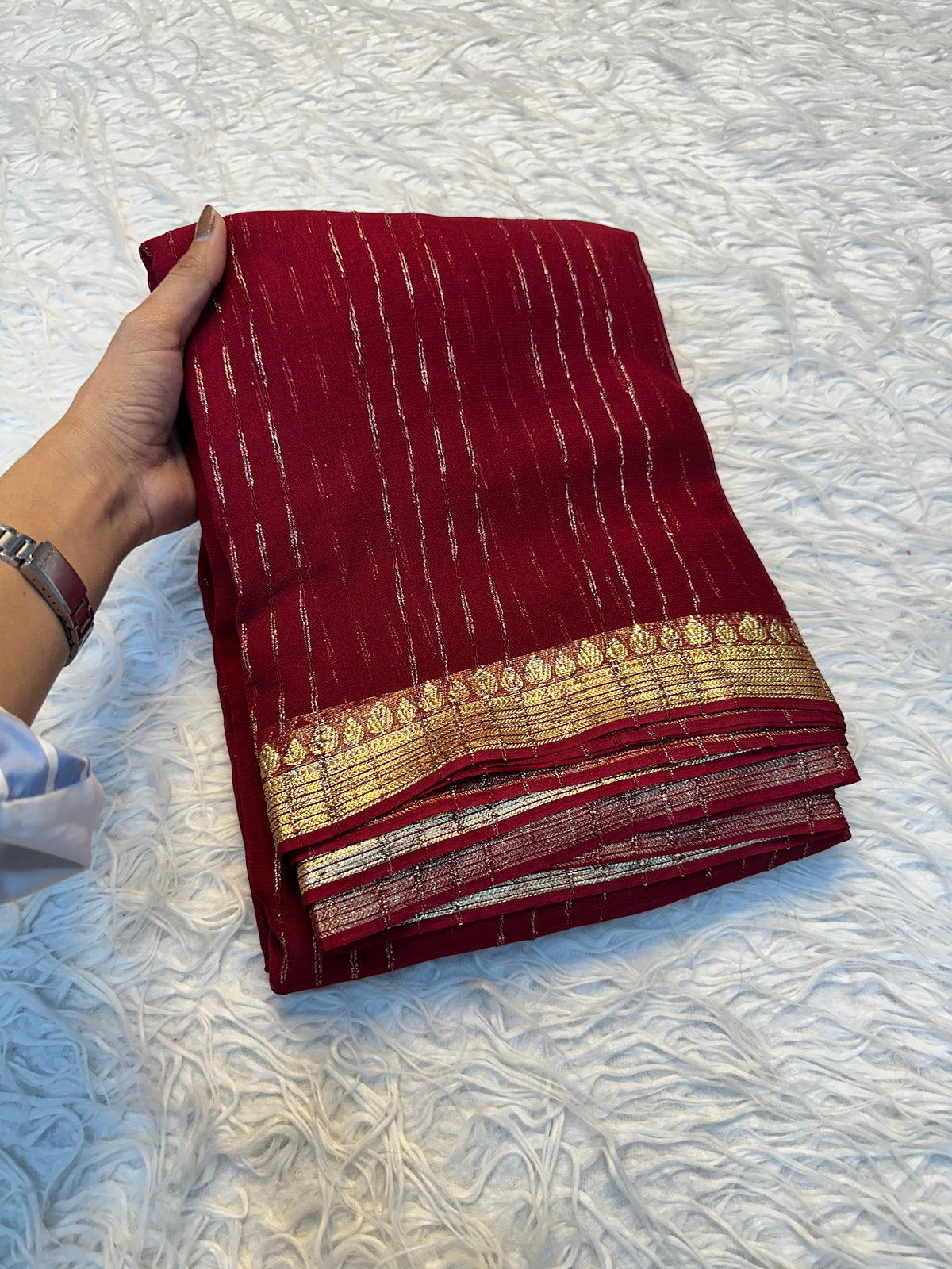 Dazzling Function Wear Pure Viscose Dola Silk Jacquard Design Fancy Saree With Blouse Piece