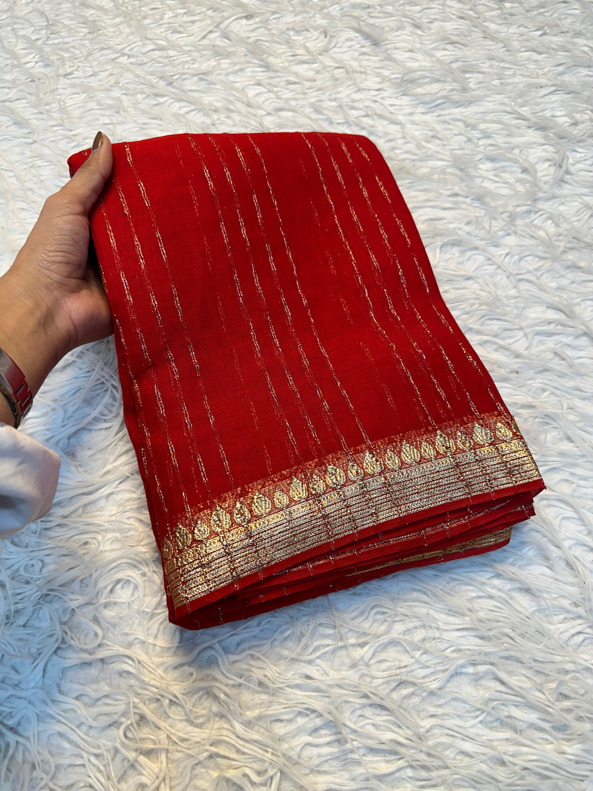 Dazzling Function Wear Pure Viscose Dola Silk Jacquard Design Fancy Saree With Blouse Piece