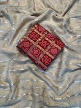 Load image into Gallery viewer, Gorgeous Party Wear Viscose Silk Zari Work Fancy Designer Saree With Contrast Blouse Piece
