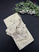 Load image into Gallery viewer, Gorgeous Party Wear White Colour Pure Chanderi Jari Butti Work Fancy Designer Saree For Women
