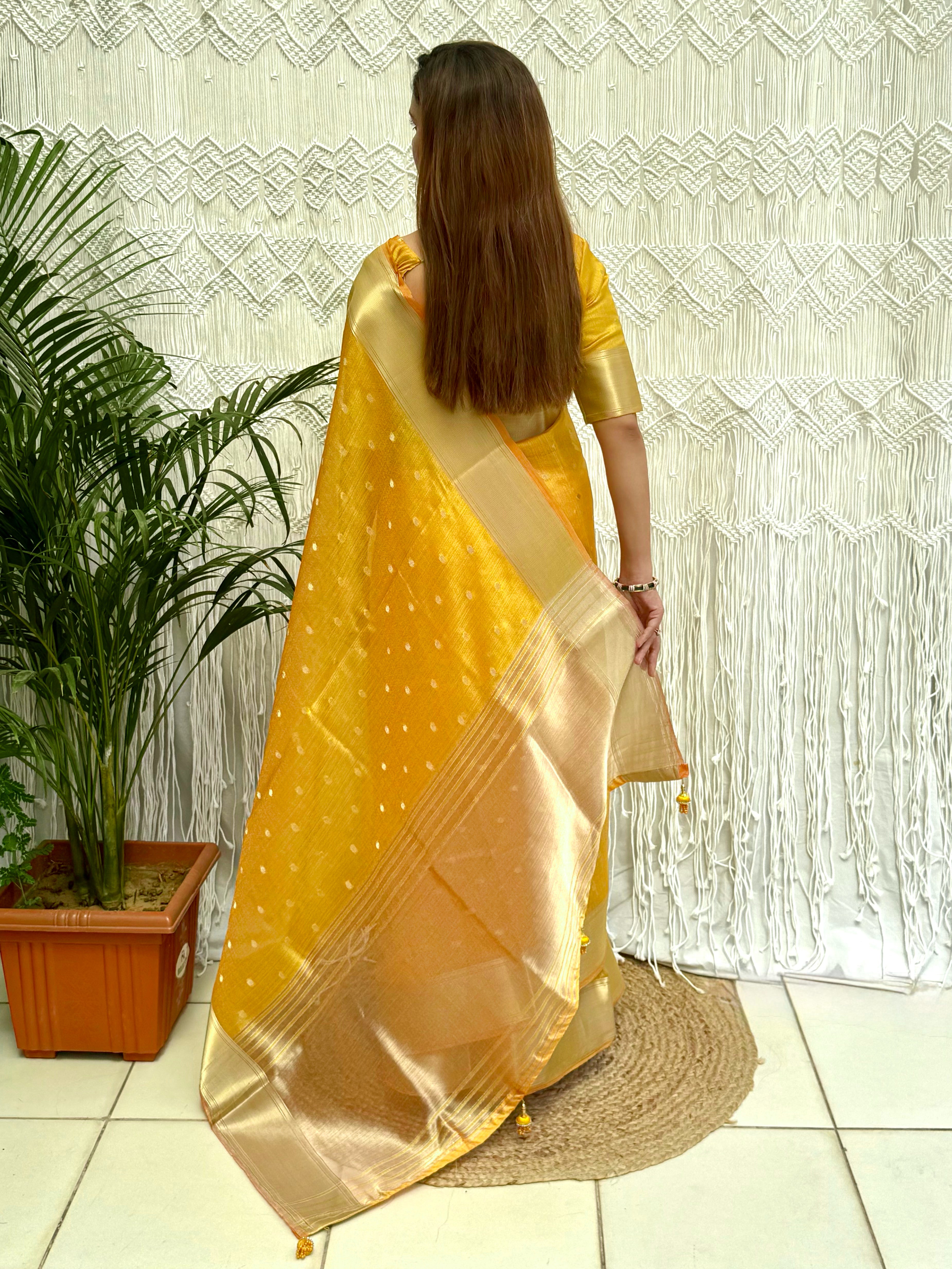Charismatic Function Wear Banarasi Organza Silk Zari Weaving Rich Pallu Fancy Designer Saree With Blouse Piece
