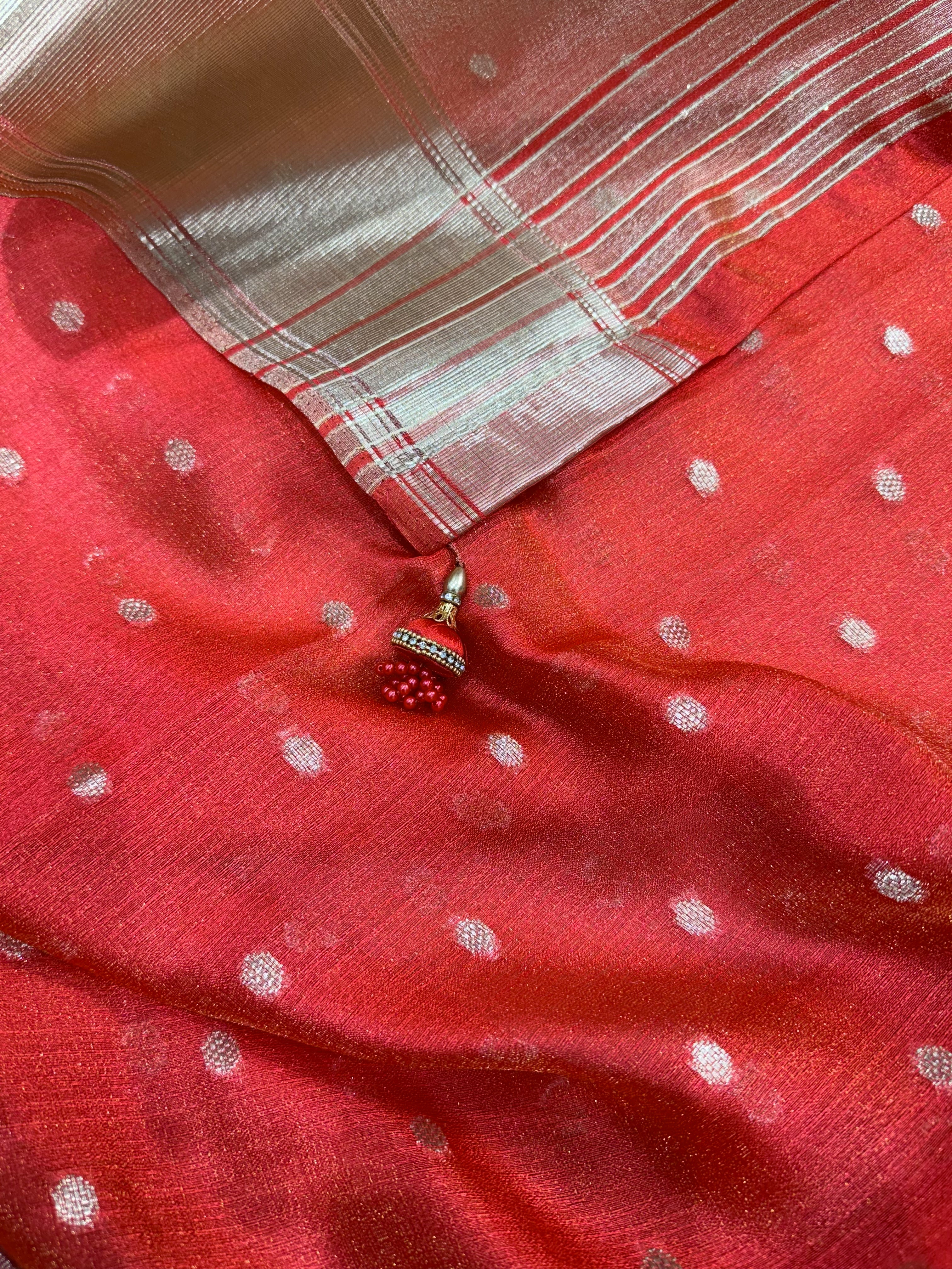 Charismatic Function Wear Banarasi Organza Silk Zari Weaving Rich Pallu Fancy Designer Saree With Blouse Piece