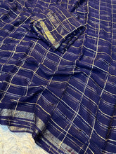 Load image into Gallery viewer, Adorable Party Wear Pure Viscose Georgette Zari Design Fancy Designer Saree With Blouse Peice
