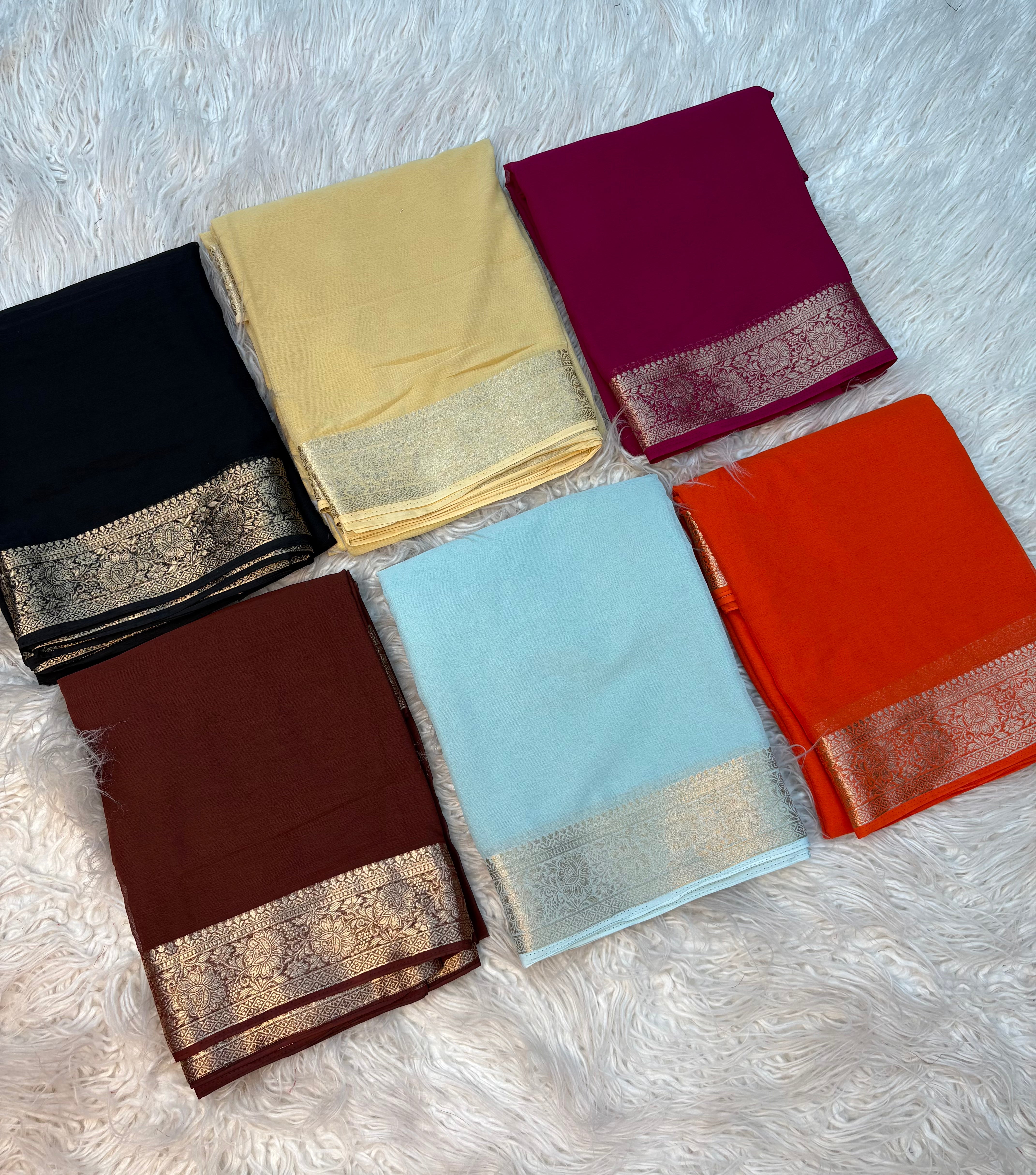 Blissful Function Wear Soft Chiffon Jacquard Weaving Border Fancy Designer Saree With Blouse Piece