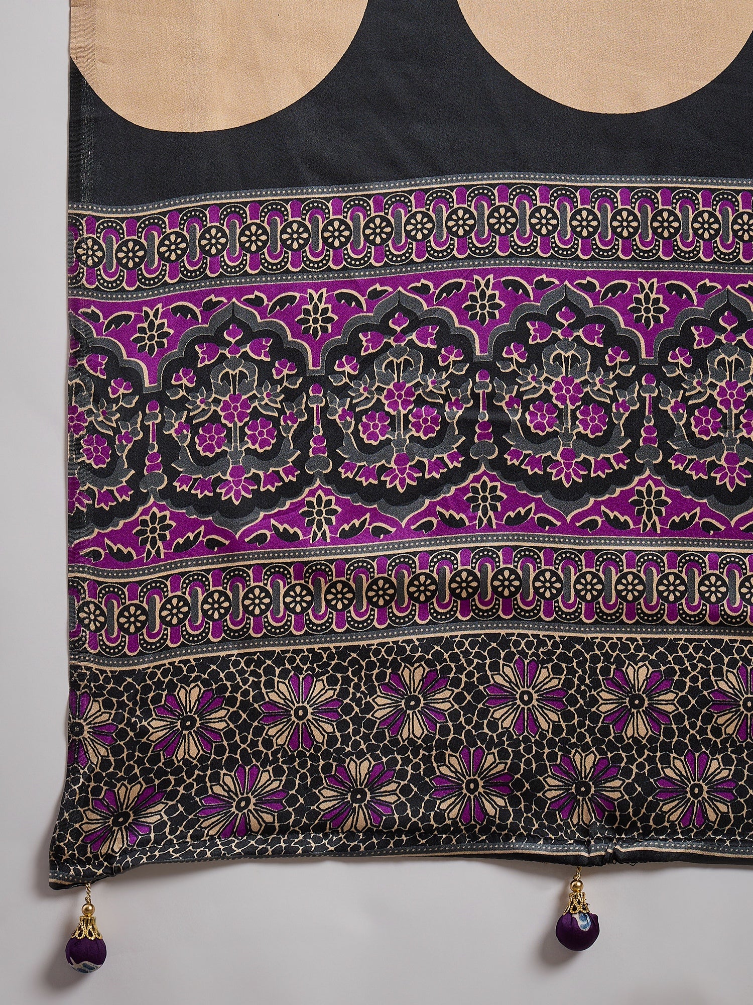 Gratifying Festive Wear Silk Print Design Rich Pallu Fancy Saree With Unstitched Blouse Piece