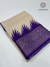 Load image into Gallery viewer, Function Wear Dola Silk Jacquard Zari n Print Work Fancy Designer Saree With Blouse
