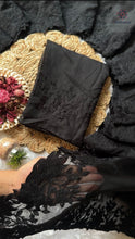 Load image into Gallery viewer, Partywear Soft Organza Silk Scalp Embroidery Work Fancy Designer Saree With Blouse
