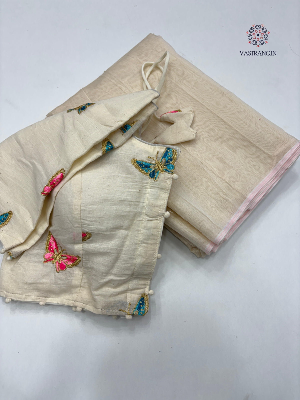 New Chanderi Cotton Fancy Designer Wedding Wear Fancy Designer Saree With Stitched Blouse