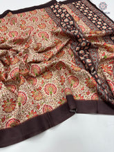 Load image into Gallery viewer, New Festive Wear Dola Silk Print Work Fancy Designer Saree With Blouse Piece
