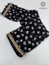 Load image into Gallery viewer, Beautiful Party Wear Georgette Silk Sequence Lace Saree For Wedding
