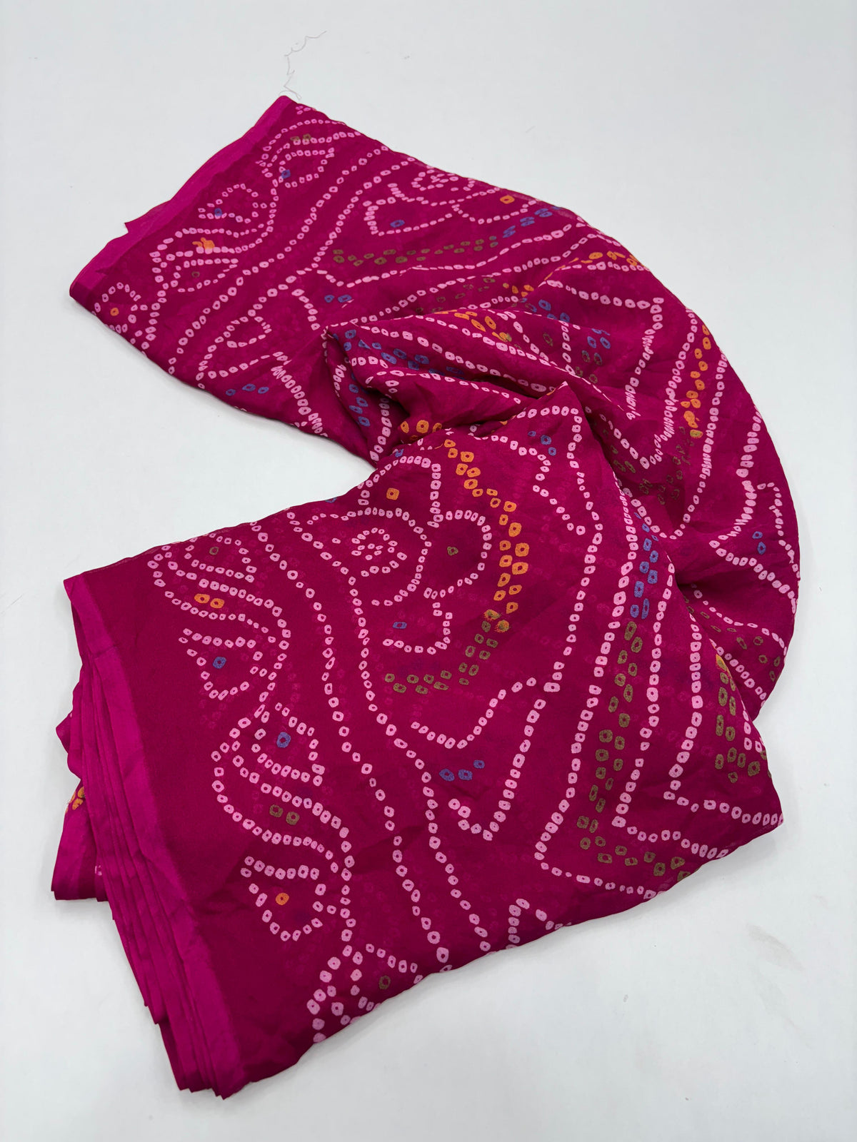 New Festive Wear Pure Moss Crepe Printed Fancy Designer Saree With Blouse