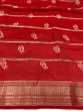 Load image into Gallery viewer, New Stylish Festival Wear Pure Dola Silk Zari Jacquard Weaving Work Fancy Designer Saree
