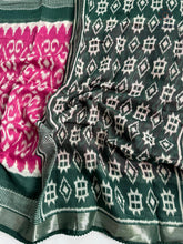 Load image into Gallery viewer, Sempiternal Kota Fabric Print n Zari Weaving Work Fancy Designer Saree With Blouse Piece
