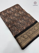 Load image into Gallery viewer, Gorgeous Pure Dola Crush Silk Print With Designer Jacquard Work Fancy Designer Festive Wear Saree
