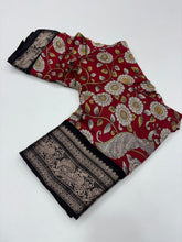 Load image into Gallery viewer, New Festive Wear Pure Mangalkari Viscous Silk Print With Jacquard Work Rich Pallu Fancy Designer Saree
