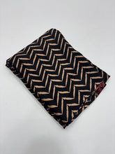 Load image into Gallery viewer, Pure Satin Crepe Ajrak Printed Rich Pallu Work Fancy Designer Function Wear Saree With Blouse
