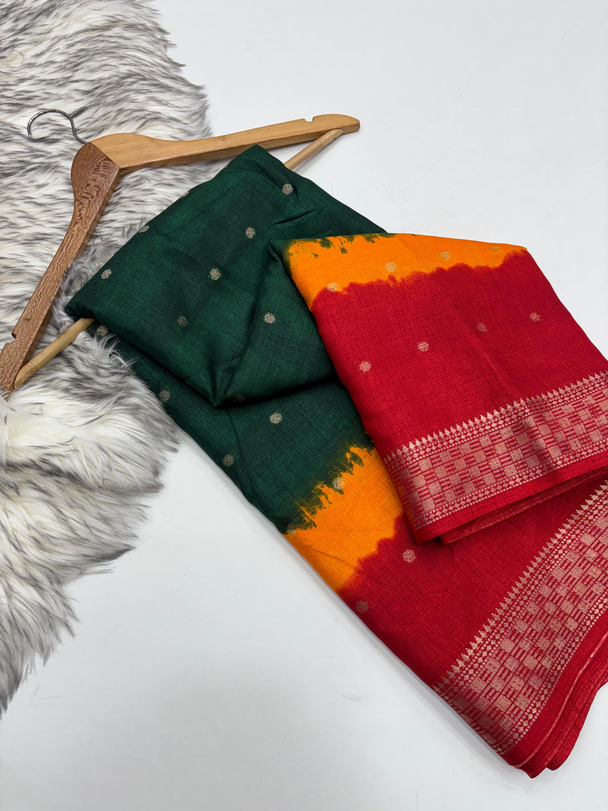 New Festive Wear Multi Color Dola Silk Jacquard Zari n Print Work Fancy Designer Saree With Blouse