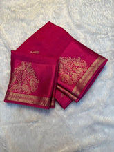 Load image into Gallery viewer, New Festive Wear Pure Soft Viscose Fabric Zari Work Fancy Designer Saree With Blouse
