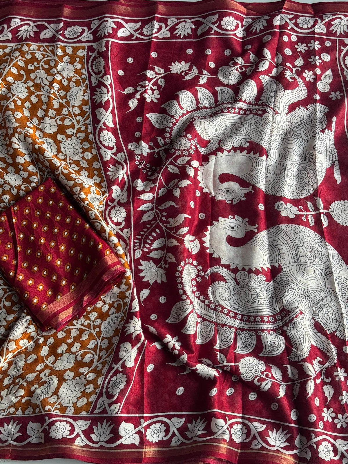 Captivating Function Wear Mul Cotton Print n Zari Jacquard Border With Rich Pallu Tussel Work Fancy Designer Saree For Women