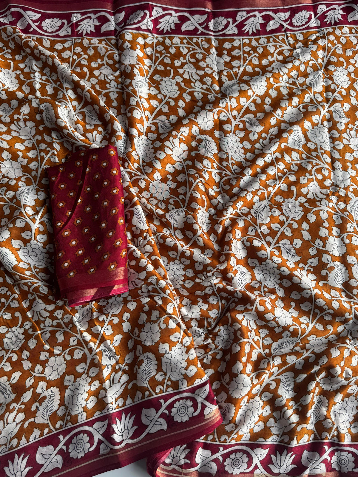 Captivating Function Wear Mul Cotton Print n Zari Jacquard Border With Rich Pallu Tussel Work Fancy Designer Saree For Women