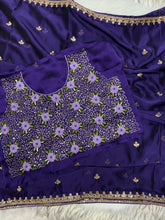 Load image into Gallery viewer, Mellifluous Function Wear Soft Rangloli Silk Embroidered Work Fancy Desginer Saree
