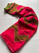 Load image into Gallery viewer, New Party Wear Multi Colour Georgette Fabric Siroski Work Fancy Designer Saree
