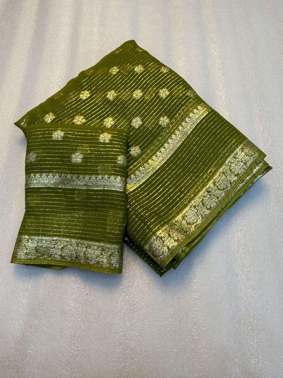 New Wedding Wear Viscose Georgette Jacquard Zari Weaving Work Fancy Designer Saree