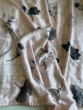 Load image into Gallery viewer, New Chinnon Silk Cream Color Print n Hand Work Fancy Designer Partywear Saree Design
