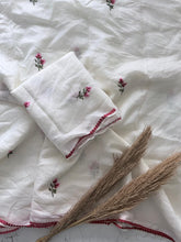 Load image into Gallery viewer, Gratifying Party Wear White Colour Pure Kota Doriya Multy Knot Work n Lace Border Fancy Designer Sareee
