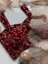 Load image into Gallery viewer, Surreptitious Function Wear Pure Soft Organza Tissue Silk Sequence Thread Work Fancy Designer Saree With Unstitched Blouse
