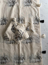 Load image into Gallery viewer, Magnificat Festive Wear Chanderi Cotton Embroidery n Tussels Work Fancy Designer Saree With Stitched Blouse
