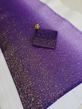 Load image into Gallery viewer, New Party Wear Purple Color Faux Georgette Padding Heavy Sequence Work Bollywood Style Saree
