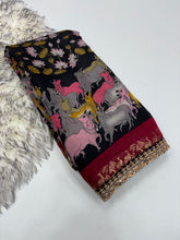 Load image into Gallery viewer, New Wedding Wear Pure Mangalkari Viscouse Silk Print Weaving n Sequence Lace Work Fancy Designer Saree
