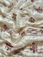 Load image into Gallery viewer, Breathtaking Function Wear Semi Pure Tissue Silk Sequence n Mirror With Thread Work Fancy Designer Saree With Blouse Piece
