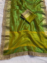 Load image into Gallery viewer, Charming Function Wear Banarasi Tissue Silk Jacquard n Lace Work Fancy Designer Saree With Blouse Piece
