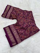 Load image into Gallery viewer, Gorgeous Festive Wear Mangalkari Mul Cotton Silk Printed Rich Pallu Designer Saree For Women
