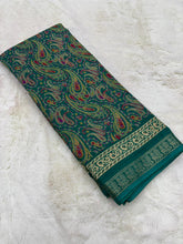 Load image into Gallery viewer, Gorgeous Festive Wear Mangalkari Mul Cotton Silk Printed Rich Pallu Designer Saree For Women
