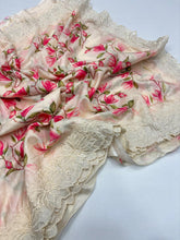 Load image into Gallery viewer, Royal Function Wear Tussar Silk Digital Print n Embroidery Border Fancy Designer Saree For Wedding
