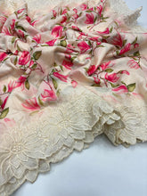 Load image into Gallery viewer, Royal Function Wear Tussar Silk Digital Print n Embroidery Border Fancy Designer Saree For Wedding
