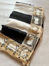 Load image into Gallery viewer, Forbearance Party Wear Crush Silk Embroidery Kalamkari Print Cut Work Border Fancy Saree For Occasion
