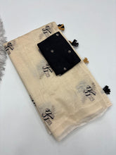 Load image into Gallery viewer, Fantabulous Party Wear Chanderi Cotton Emboridery N Taseels Work Fancy Designer Saree For Women
